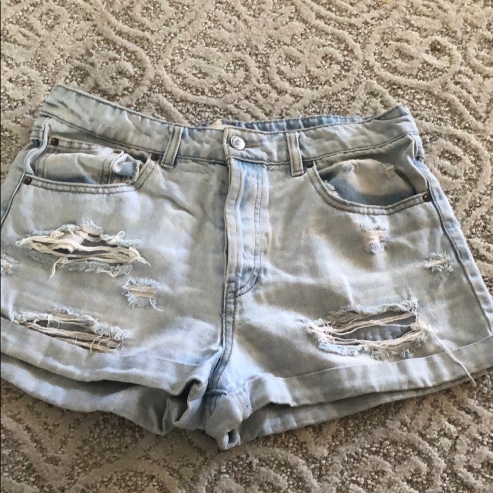 🍍 forever 21 denim shorts